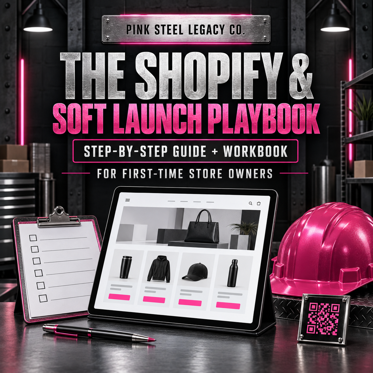 The Shopify & Soft Launch Playbook: Step-by-Step Guide + Workbook