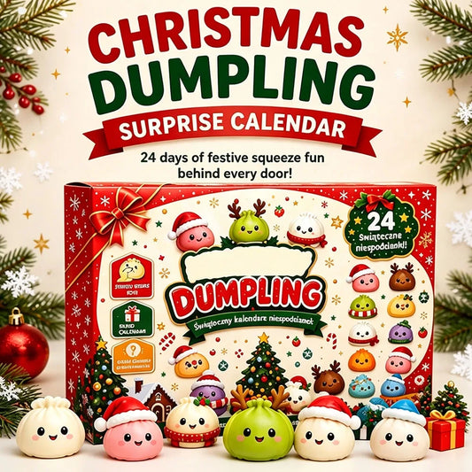 Christmas Dumpling Squishy Advent Calendar