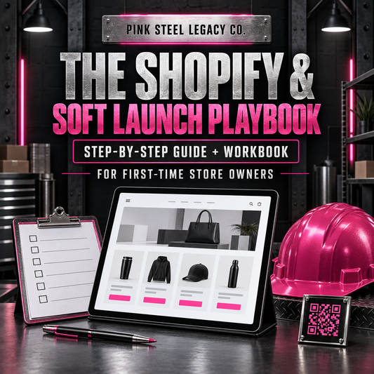 The Shopify & Soft Launch Playbook: Step-by-Step Guide + Workbook